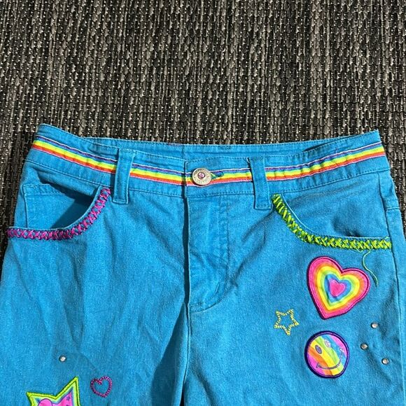 Lisa frank vintage jeans size 8 - Picture 4 of 8